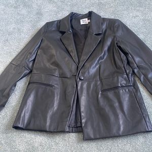 Princess Polly Leather Blazer